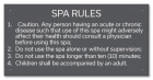 Missouri Spa Rules Sign