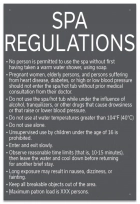 Nebraska Spa Regulations Sign