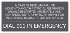 Nevada Dial 911 In Emergency Sign