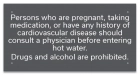 Oklahoma Spa Warning Sign