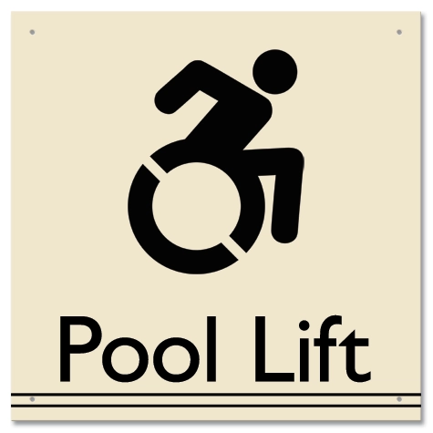 Pool Lift Rules w/Dynamic ISA Symbol - Large