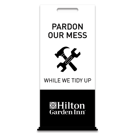 Renovation Free-Standing Floor Sign