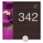 Room Number Sign w/Symbol