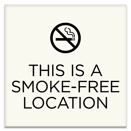 Smoke-Free Location Sign