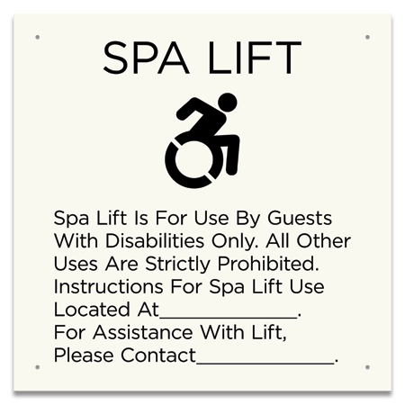 Spa Lift Rules w/DYN ISA Symbol