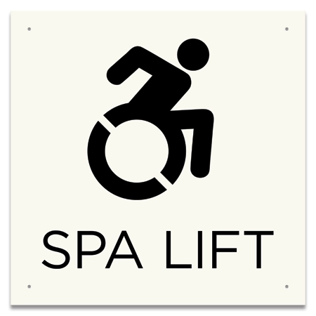 Spa Lift w/DYN ISA Symbol - Large