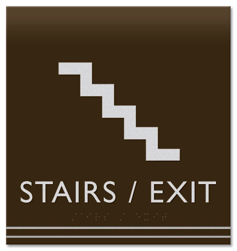 Stairs/Exit Sign