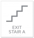 Stairway Exit Sign - DC Compliant