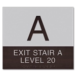 Stairway ID Sign - NYC Compliant
