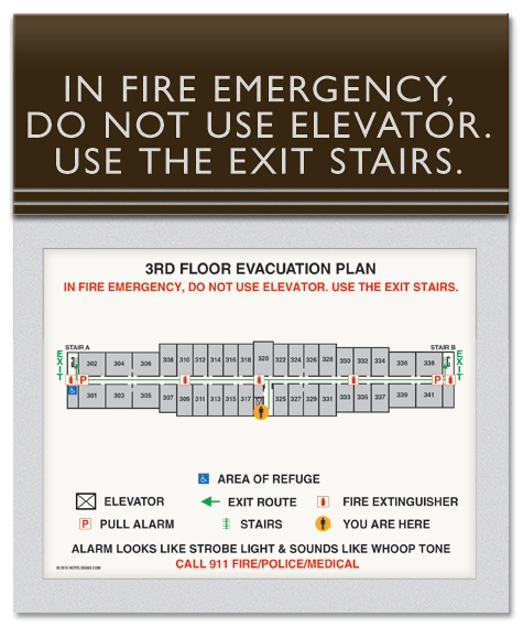 Standard Elevator Evacuation Plans - NYC Compliant