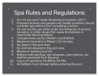 State Pool Sign - Spa Rules - Alabama Compliant