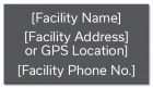 Texas Emergency Phone Location Sign