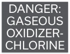 Virginia Danger Gaseous Chlorine Sign