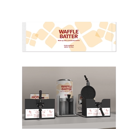 Waffle Batter WrapNew Carbon Version