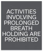 Wisconsin Breath Holding Pool Sign