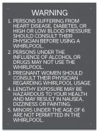 Wisconsin Spa Rules Sign