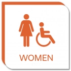 Women Sign w/Female & ISA Symbols