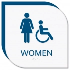 Women Sign w/Female & ISA Symbols