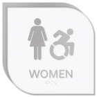 Women Sign w/Female & ISA Symbols - New York