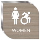 Women Sign w/Female & ISA Symbols - New York