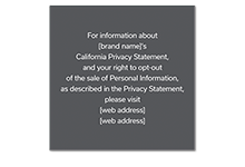 Privacy Statement Sign