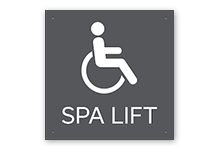 Spa Lift Signs
