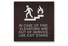 Stairs/Elevator Signs