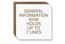 Informational Signs