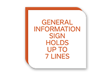 Informational Signs