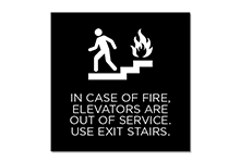 elevator signs