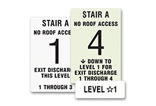 fire safety signs