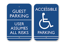Brand Parking Signs