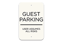 Brand Parking Signs