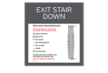 Stairs/Elevator Signs