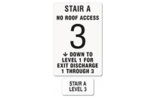 Stairs/Elevator Signs