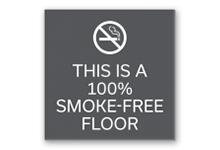 No Smoke/Smoke-Free Signs