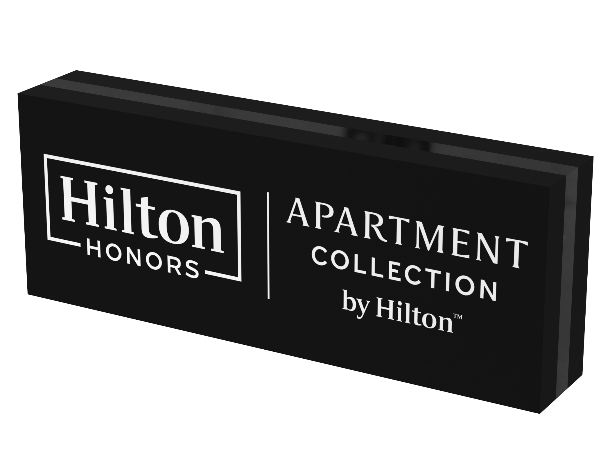 Hilton Honors Front Desk Sign - Apartment Collection
