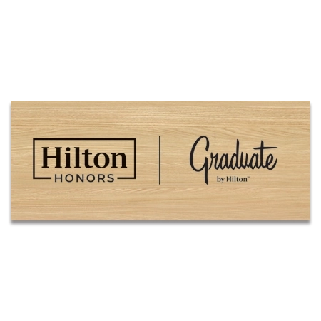 Hilton Honors Front Desk Sign - Graduate