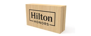 Hilton Honors Front Desk Sign