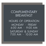 11-Line General Information Sign