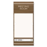 2-Line Meeting Room w/Insert Window & Sliding Panel