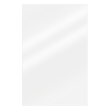 22" x 14" Clear Plexiglass Panel for Sign Holders