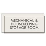 3-Line Common Room Sign