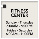 6-Line Common Room Sign