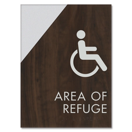 Area of Refuge Sign - ISA Symbol