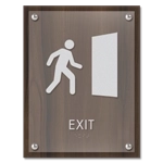 Exit Sign w/ Symbol