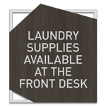 Laundry Supplies Sign