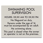 NJ Front Desk Pool Supervision Sign - Aleigha