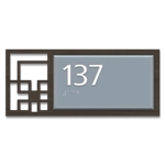 Room Number Sign