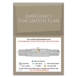 Standard Entrance Evacuation Plans - CA Compliant